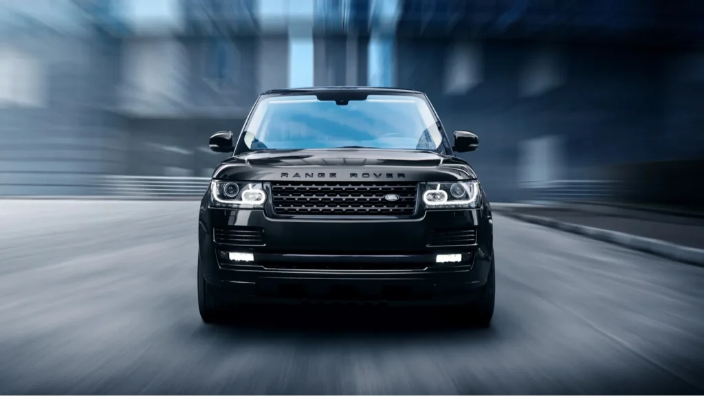 Land Rover's Range Rover focus shot