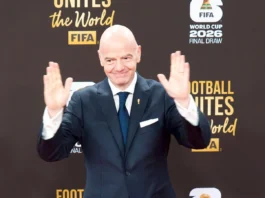 FIFA president Gianni Infantino faces deadline over abandoned World Cup commercial plan FIFA President Gianni Infantino speaking at the 2026 World Cup Final Draw ceremony in Washington, D.C.