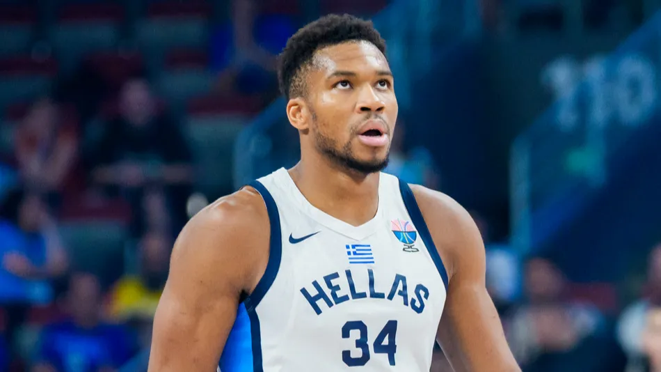 Giannis Antetokounmpo during FIBA Eurobasket