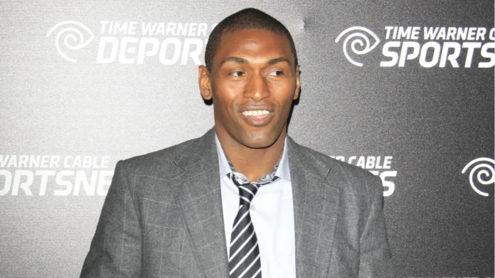 Metta World Peace at an event