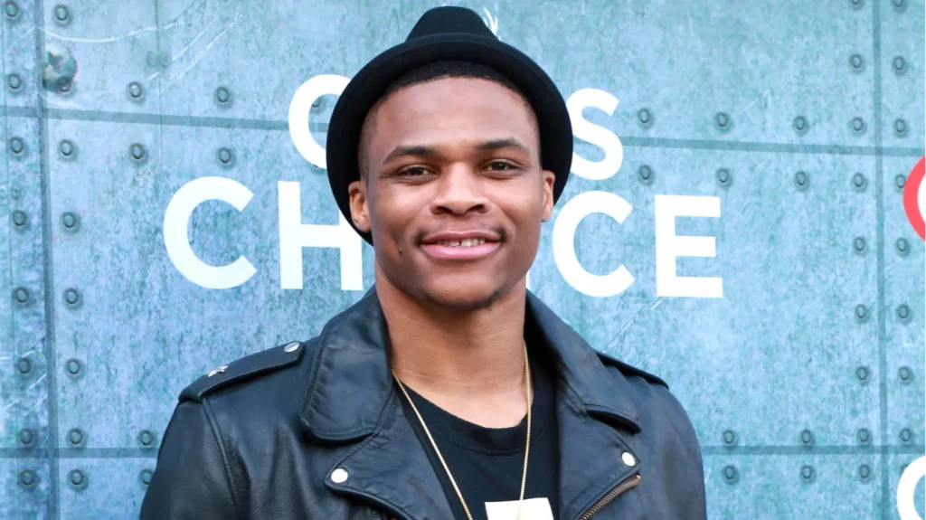 Russell Westbrook at an event