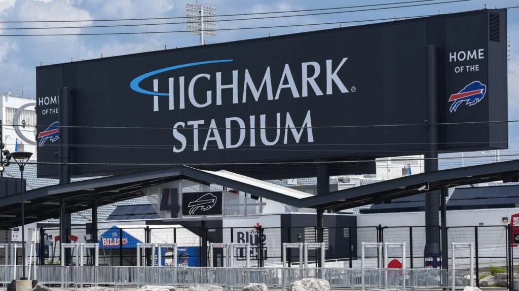 The Bills Stadium with New Name of Highmark Stadium and ADPRO Sports Training Center