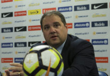 CONCACAF chief tells FIFA’s Gianni Infantino to stay away from youth tournament CONCACAF President Victor Montagliani addresses the media