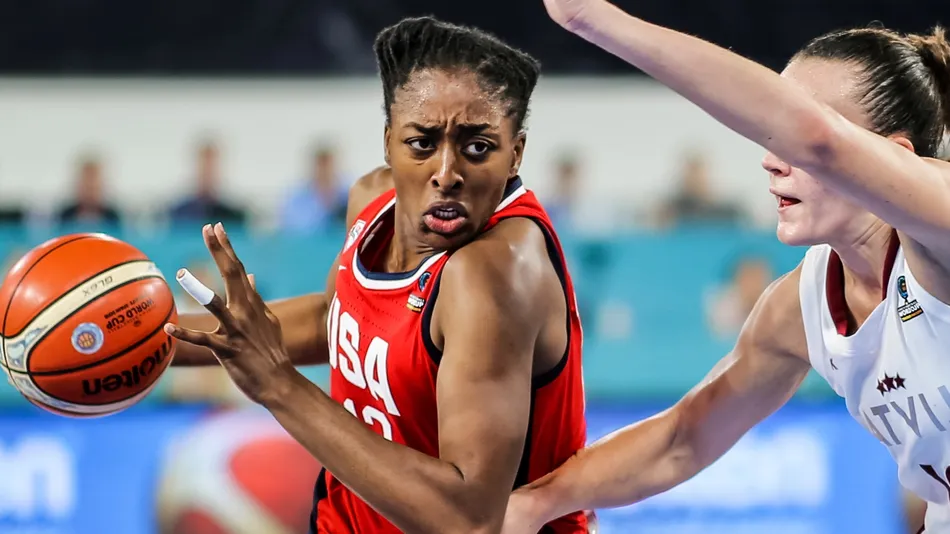 Nneka Ogwumike in action