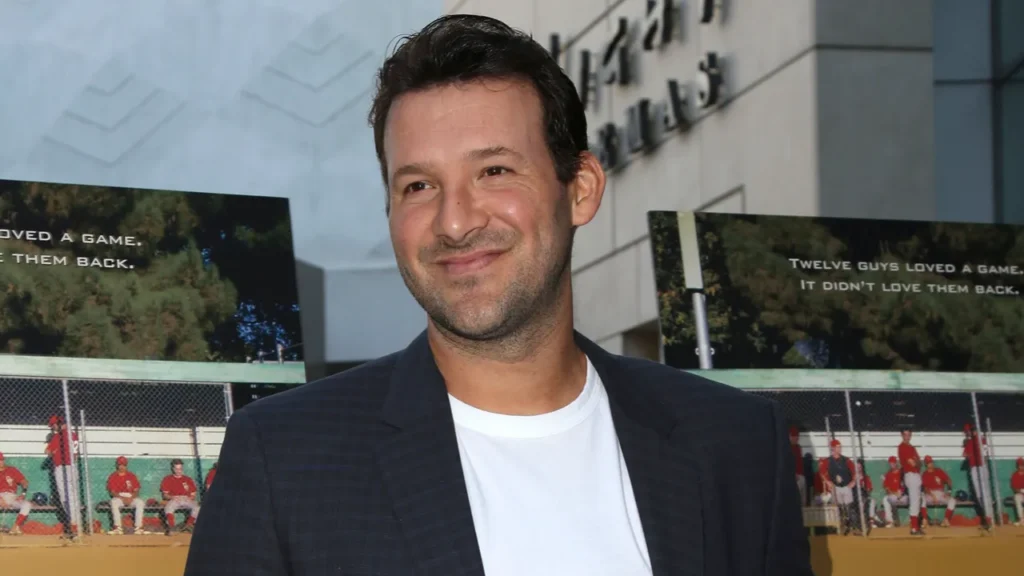 Tony Romo at an event.