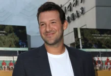 Tony Romo at an event