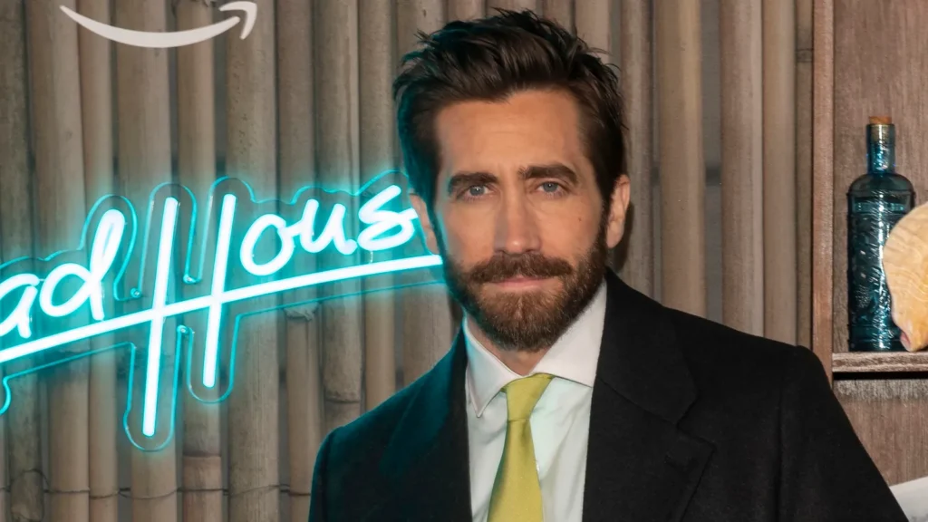 Jake Gyllenhaal at the premiere of "Road House"