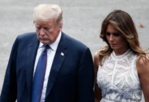 Melania and Trump’s tense Freedom 250 exchange raises questions over what was said us president donald trump and first lady of the us