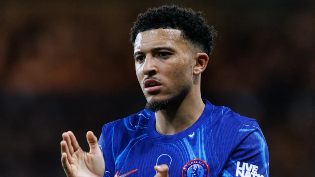 jadon sancho seen during uefa