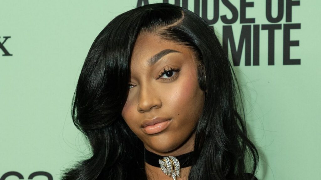 Angel Reese at an event