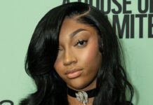Angel Reese at an event