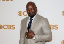 Former Dallas Cowboys running back Emmitt Smith attends the CBS Upfront at The Tent at Lincoln Center.