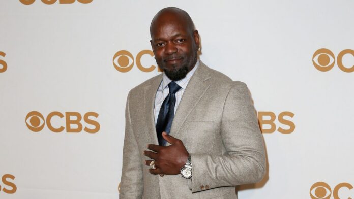 Former Dallas Cowboys running back Emmitt Smith attends the CBS Upfront at The Tent at Lincoln Center.
