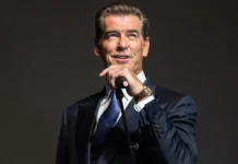 Pierce Brosnan’s US Open cameo turns into an instant James Bond viral moment Actor Pierce Brosnan at an event.