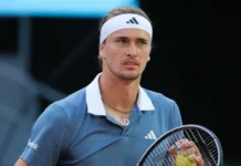 alexander zverev of germany against borna coric during their