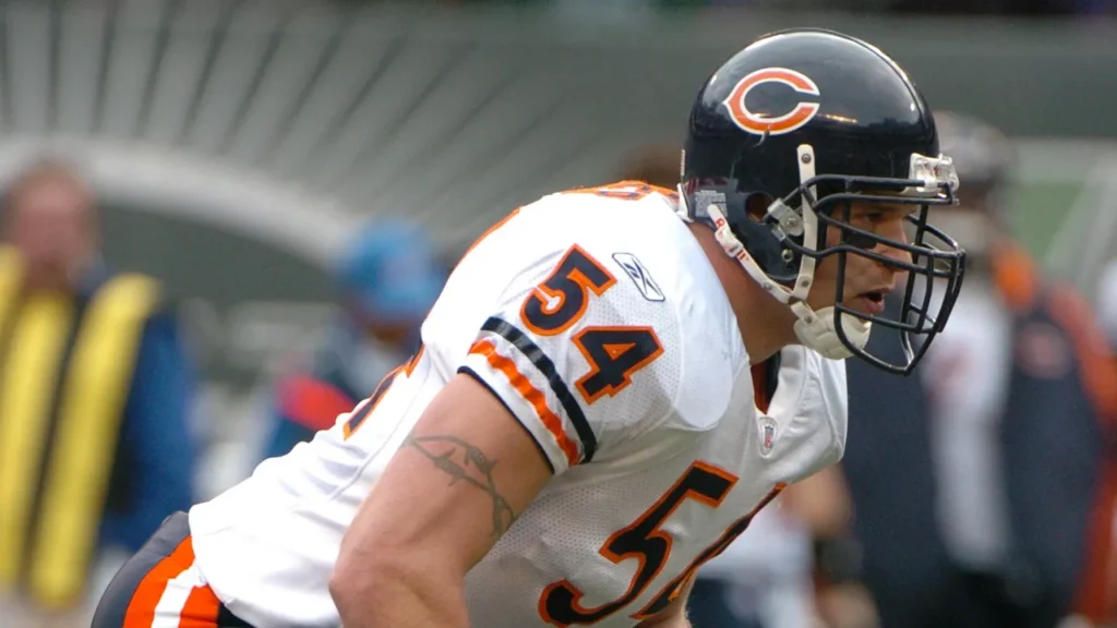 Brian Urlacher of former Chicago bears