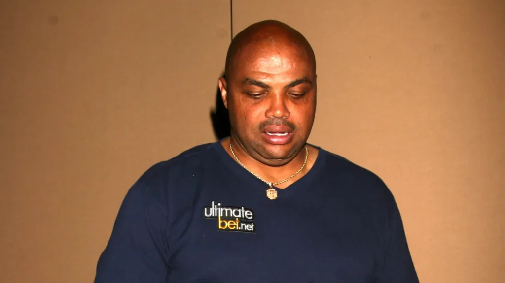 Focus shot of Charles Barkley
