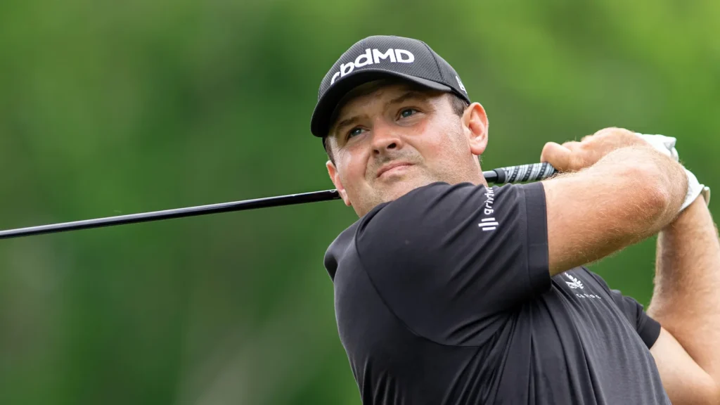 Patrick Reed competing in a golf tournament
