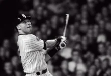 derek jeter shortstop for the new york yankees in game