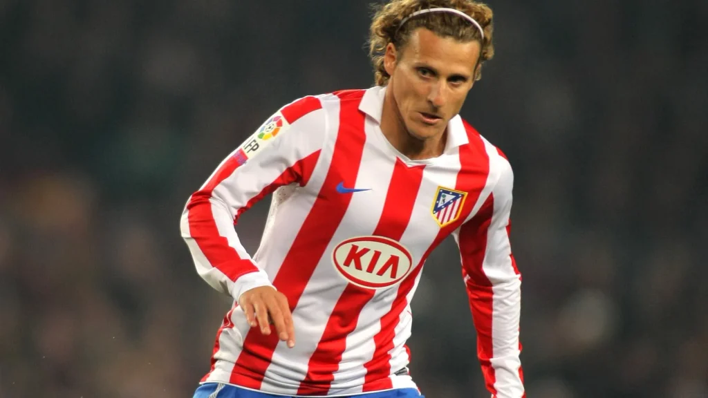 Diego Forlan in action
