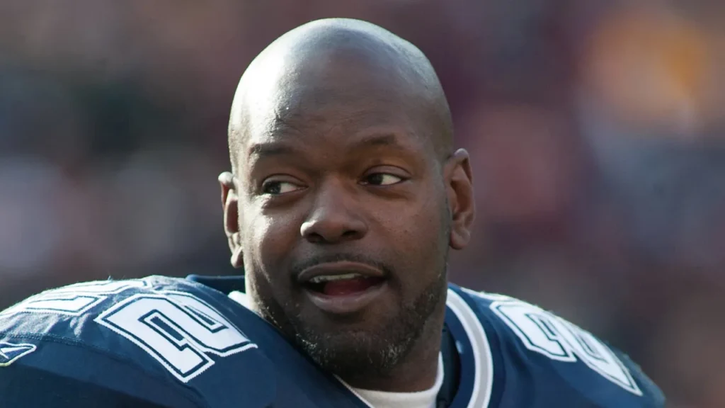 Emmitt Smith Dallas Cowboy running back for the Dallas.