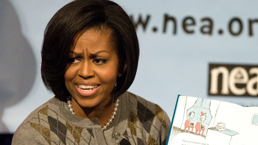 Michelle Obama at a public appearance.