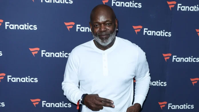 football running back emmitt smith arrives at michael rubins fanatics football running back emmitt smith arrives at michael rubins fanatics