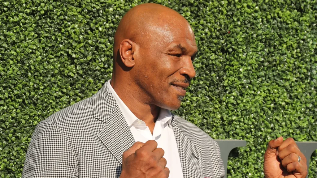 Former boxing champion Mike Tyson attends US Open 2016 opening