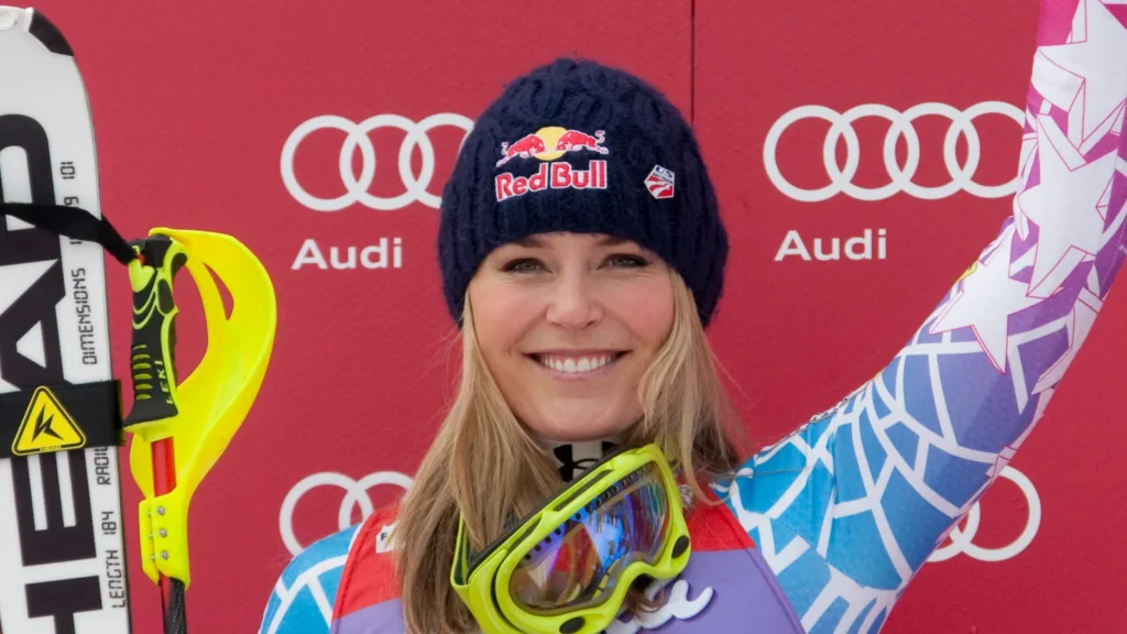 Champion skier Lindsey Vonn