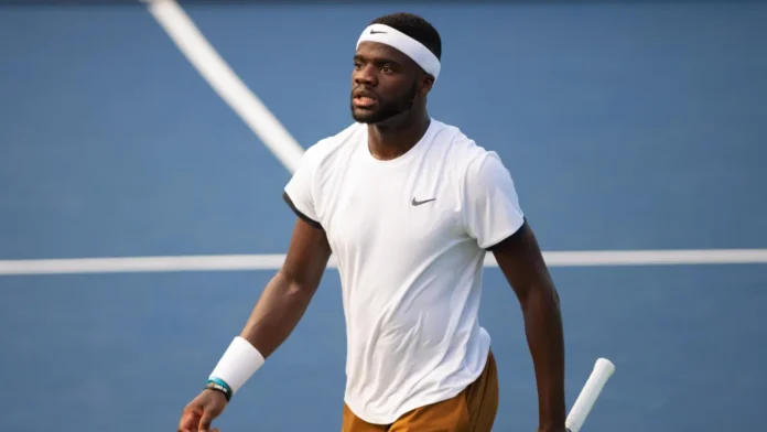 frances tiafoe usa at the citi open tennis tournament on