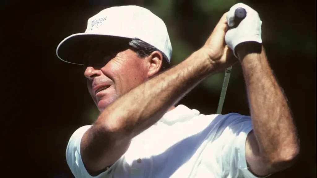 Gary Player in action
