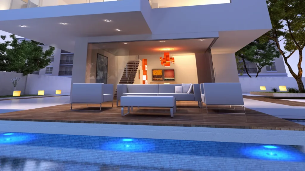 impressive villa