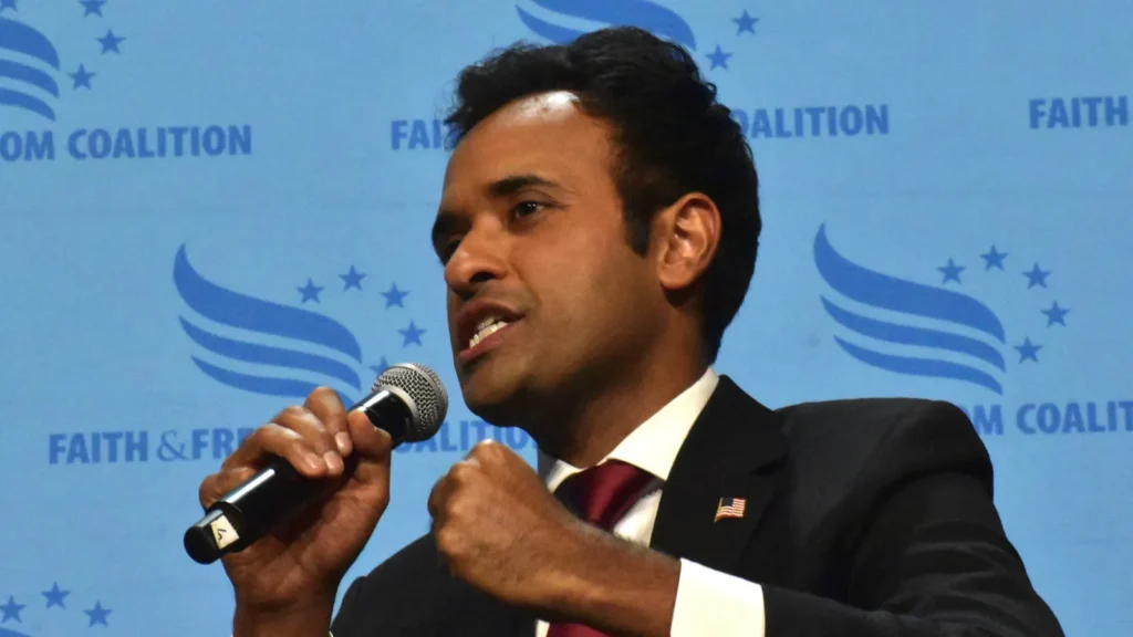 Vivek Ramaswamy at an event.