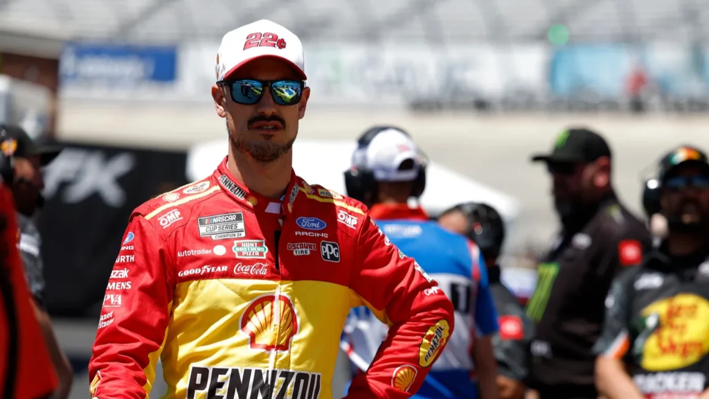Joey Logano at the NASCAR Cup Series.