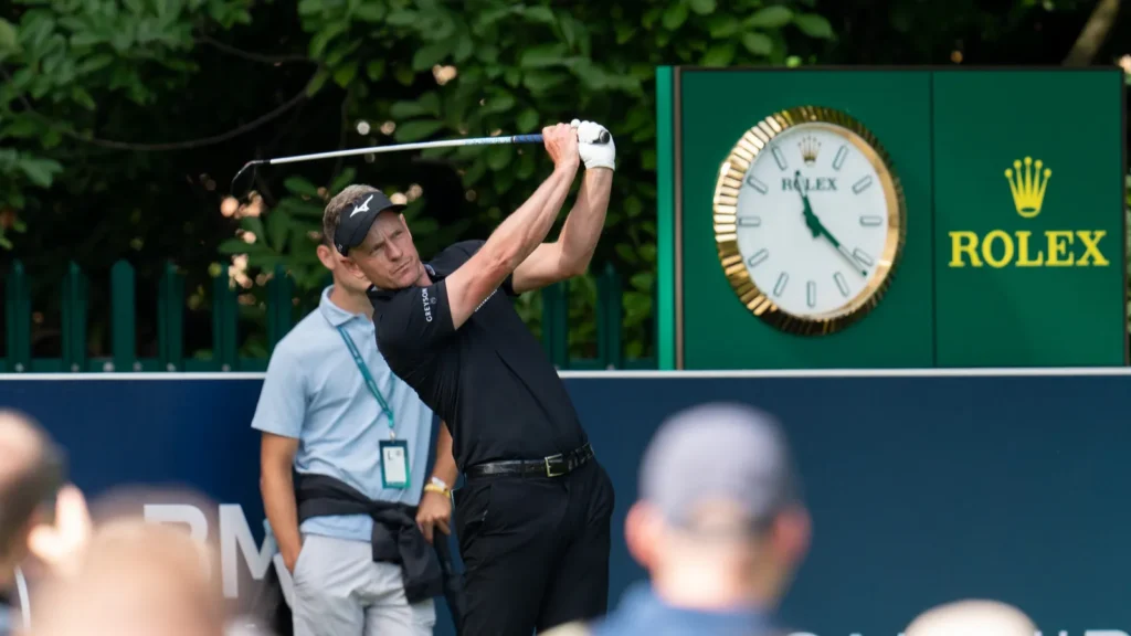 Luke Donald during the BMW PGA Championship Celebrity Program.
