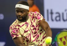Frances Tiafoe sparks fresh US Open debate after bizarre video goes viral Frances Tiafoe in action during a tennis tournament.