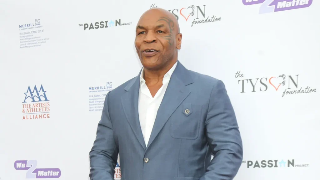 Mike Tyson at the Mike Tyson and We2matter annual fundraiser