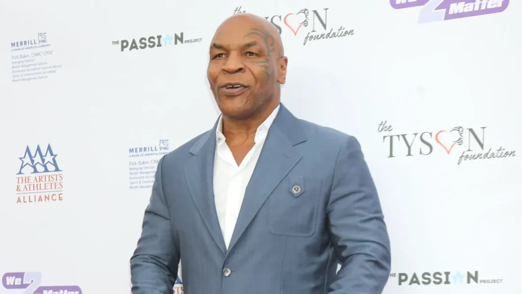 Mike Tyson at an event