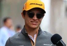 Lando Norris at an event.
