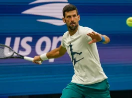 new york  august 24 2023 grand slam champion novak