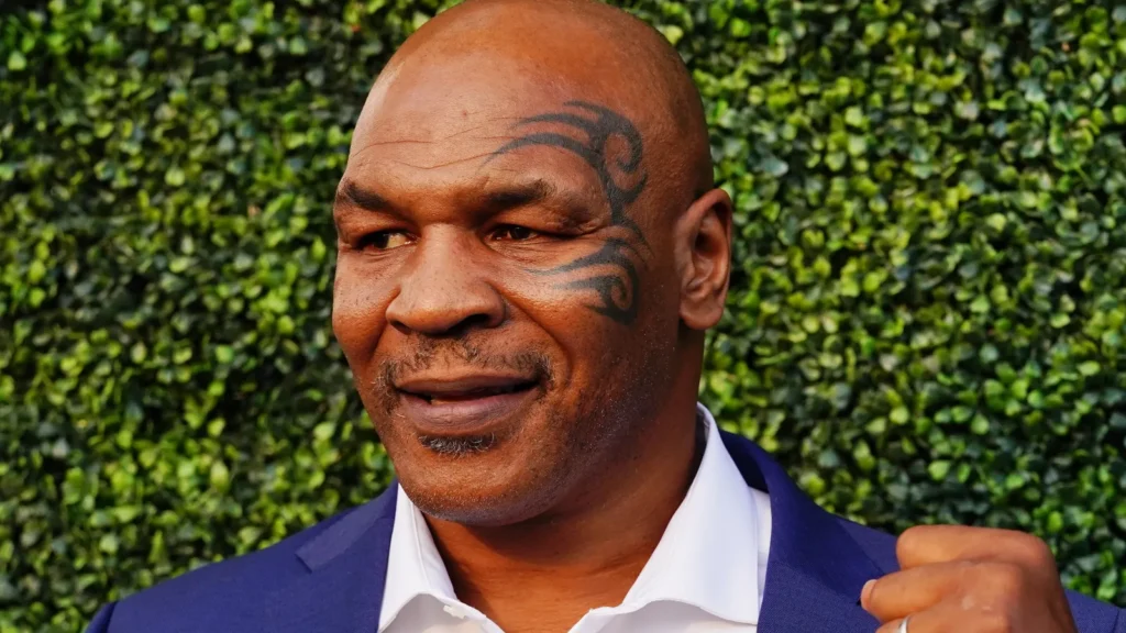 Former boxing champion Mike Tyson