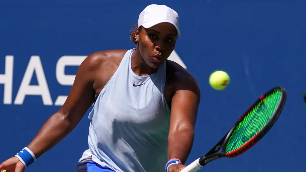 Taylor Townsend in action