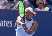 Taylor Townsend in action