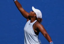 Taylor Townsend in action