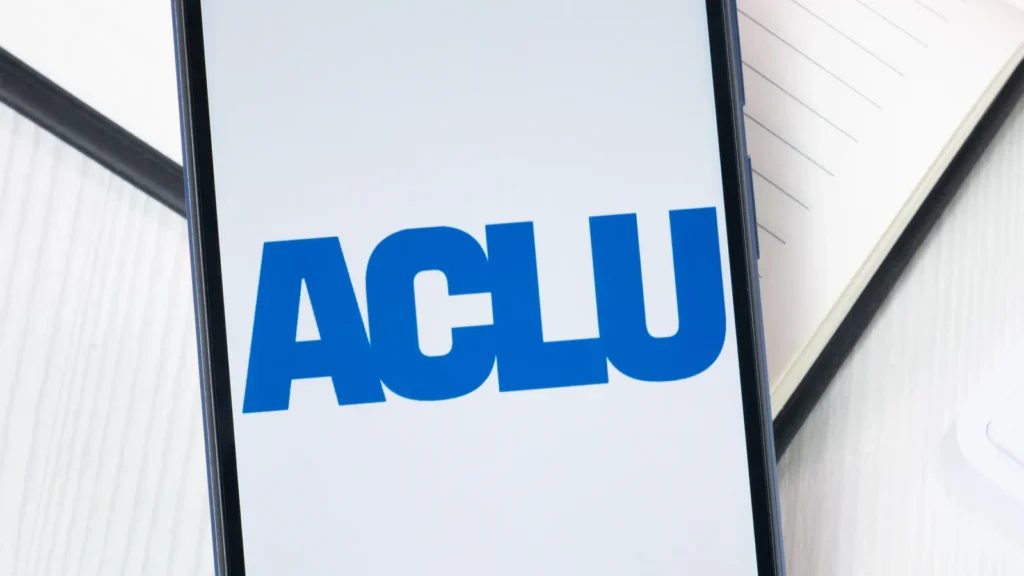 American Civil Liberties Union logo.