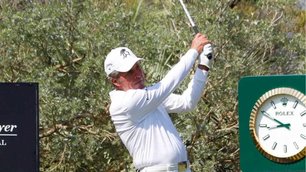 Gary Player in action