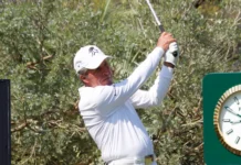 Gary Player in action