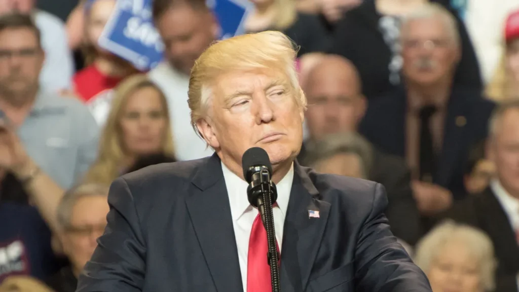 Donald Trump at an event