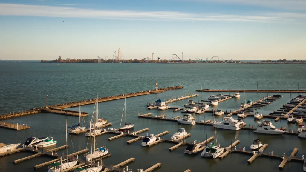 sandusky oh  october 17th 2020 the boat harbor