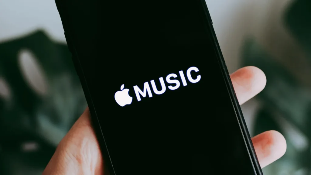 Apple Music displayed on a smartphone screen